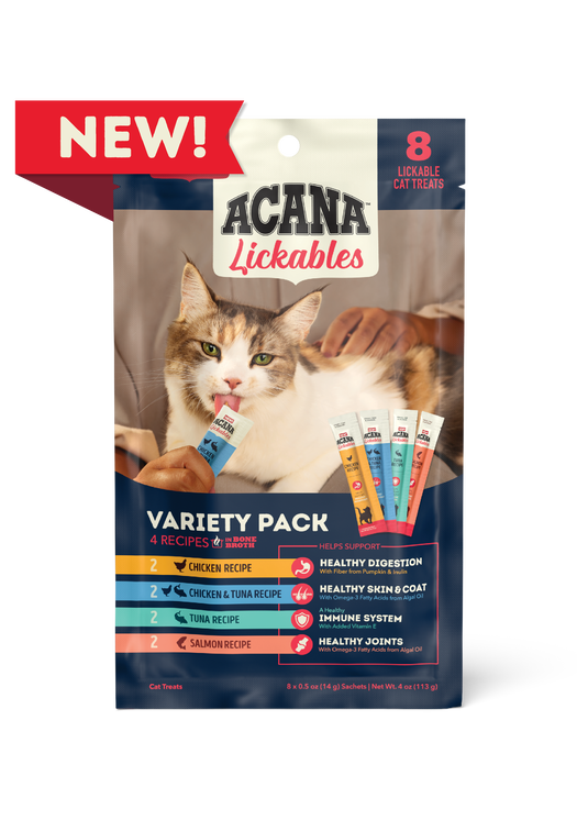 Lickables, Variety Pack, Cat Treats